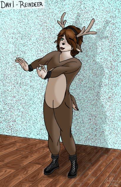 Reindeer- Day 1 Christmas Challenge