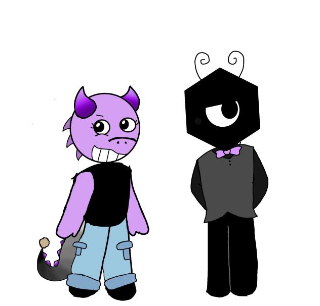 My ocs as Dandy world characters!