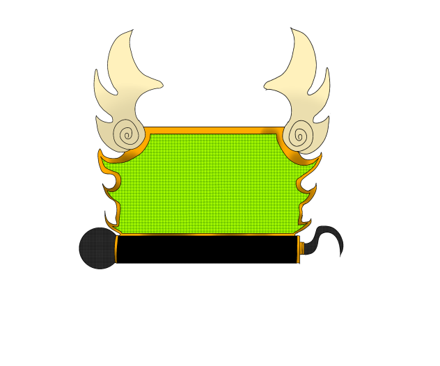 歌手のネームプレート