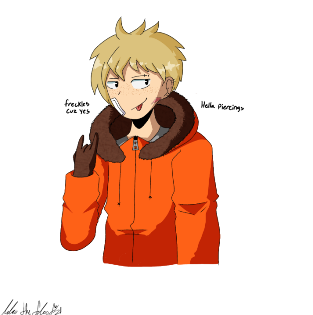 how I imagine 19 yo Kenny