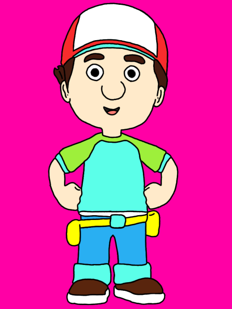 Handy Manny Drawing (Digital Art)