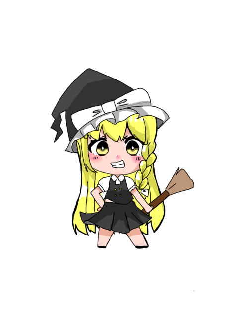 魔理沙ミニキャラ