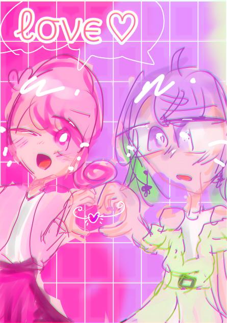🤍🩷ℓσνє♡💜💚(落書きでごめん)