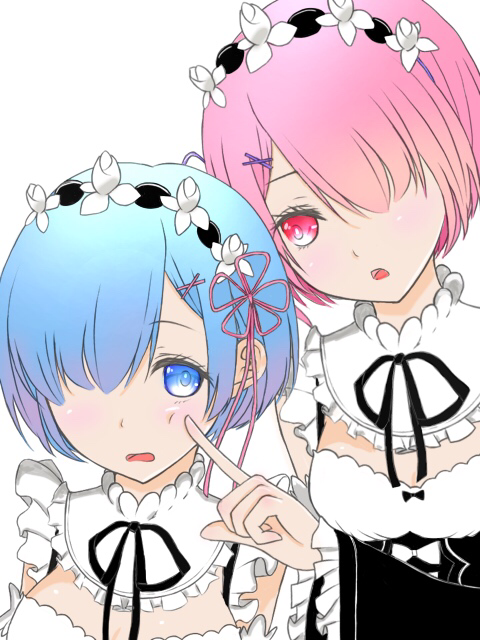 レムラム塗ってみた Ibispaint