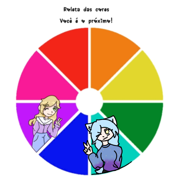 collab (n sei como escreve) de cores
