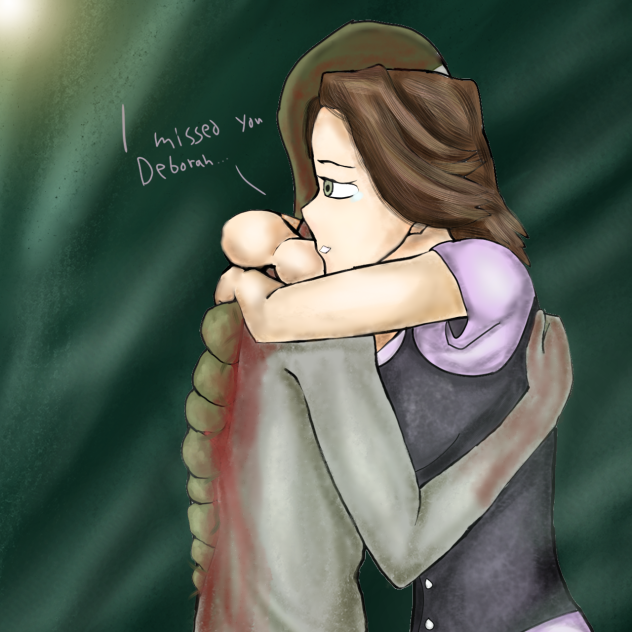 Helena hugging Deborah