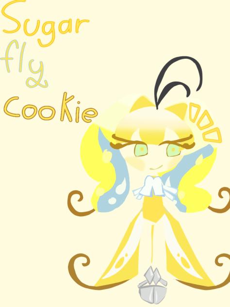 sugarfly cookie fanart🦋💛