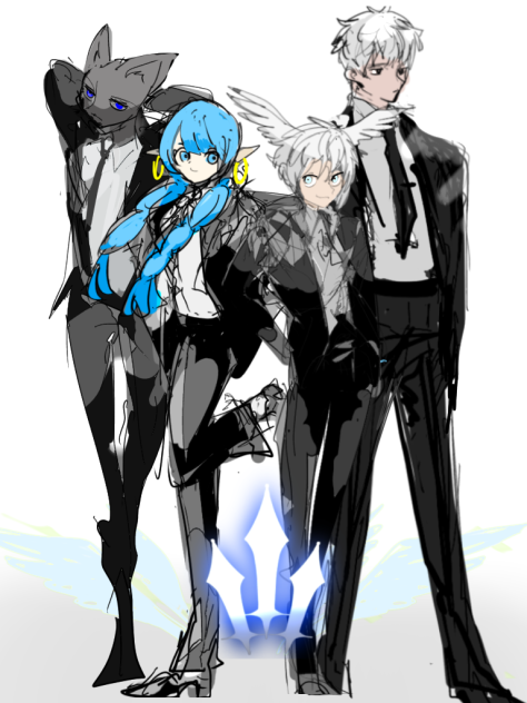 黒スーツ