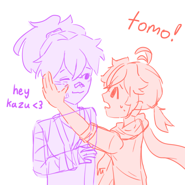 tomokazu 💜❤️ (genshin impact modern au)