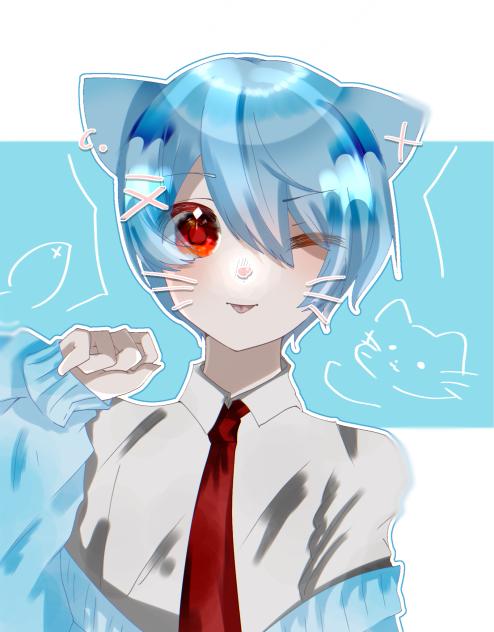 🐈‍⬛💙