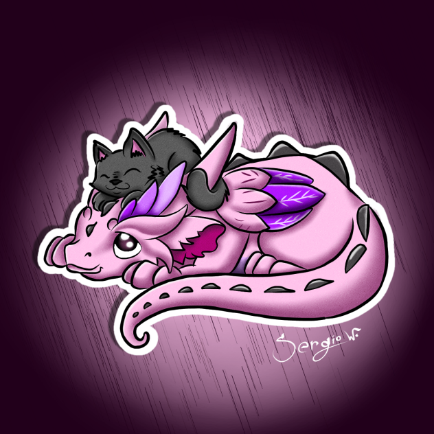 Dragon and Cat
