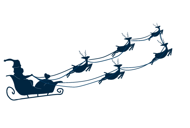 Santa Claus And reindeers 2