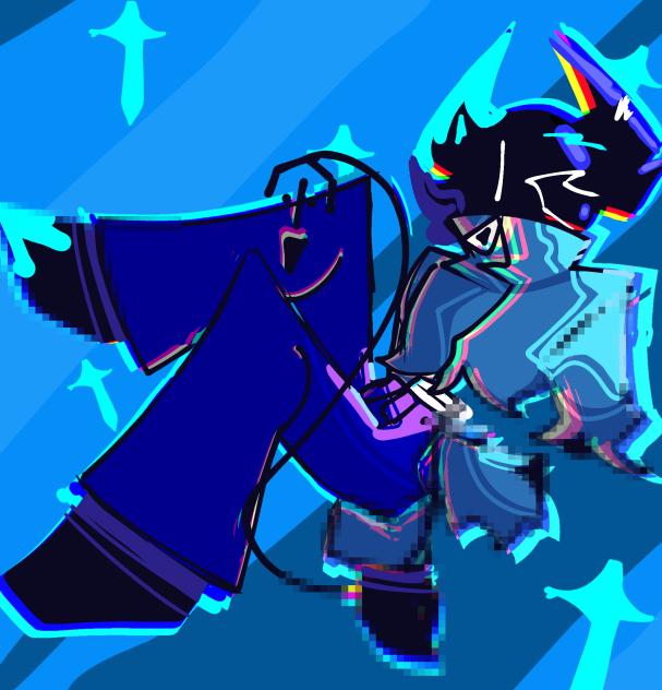 Random drawing of my persona lol