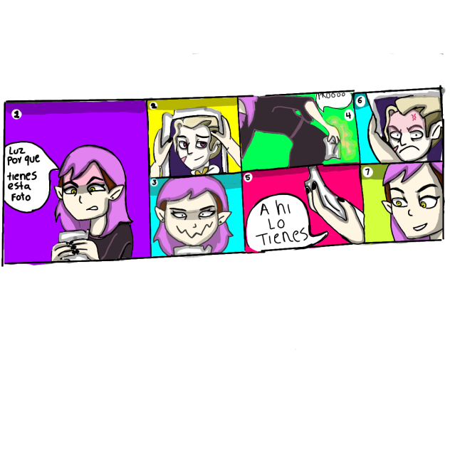 amity celosa dejeca la foto de hunter