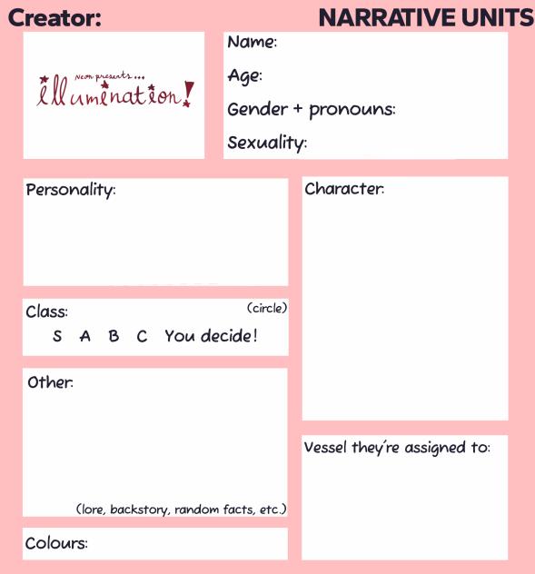 Narrative Units [''illumination!'' CS]