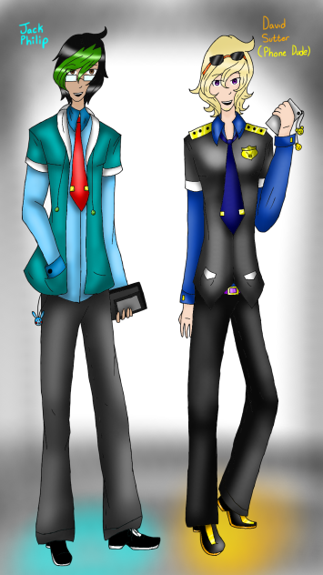 fnaf 3 security guard and phone dude