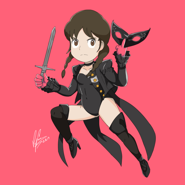 Natsume Amano as Kasumi (Persona)