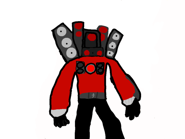 Skibidi toilet titan spearker man normal