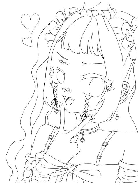 ♡    線画