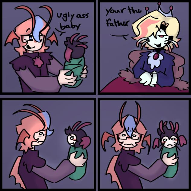 Ugly ass baby (NOT CANON)