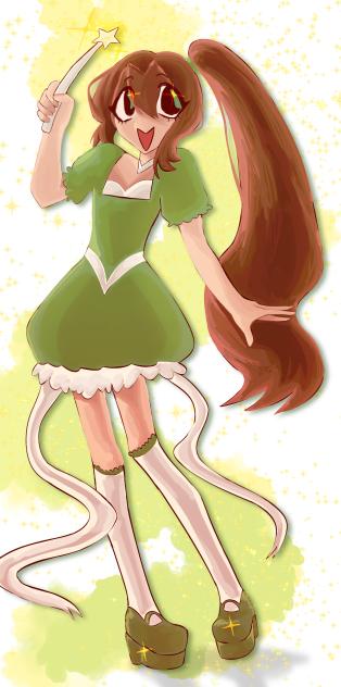 Senpai Alex magical girl