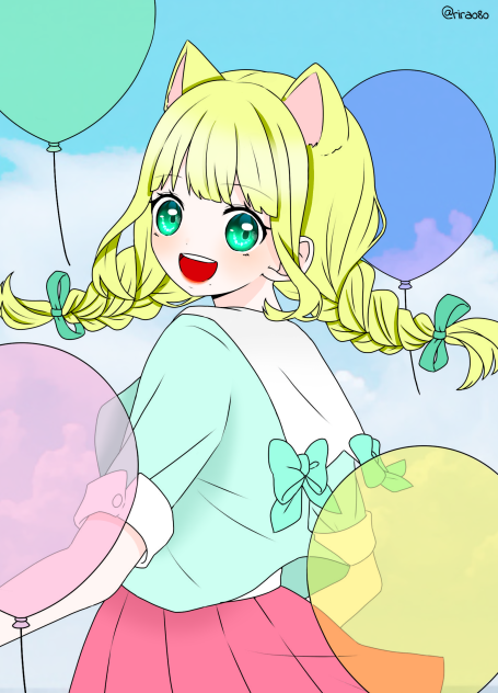 遊園地が楽しみだった猫少女・麻央ちゃん