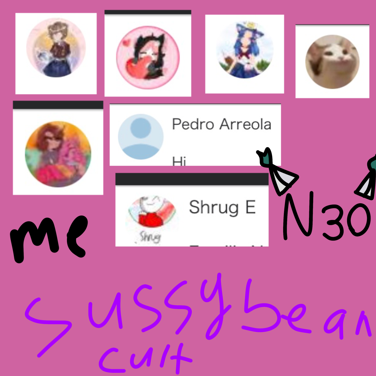 DA SUSSY BEAN CULT JOIN NOWWWW - ibisPaint