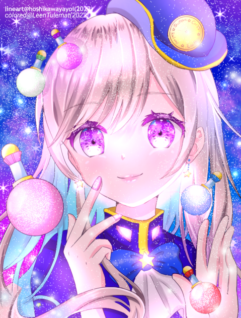 私が着色( ^^ )