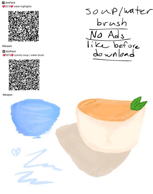 NO ADS!! yummy soup or water brush