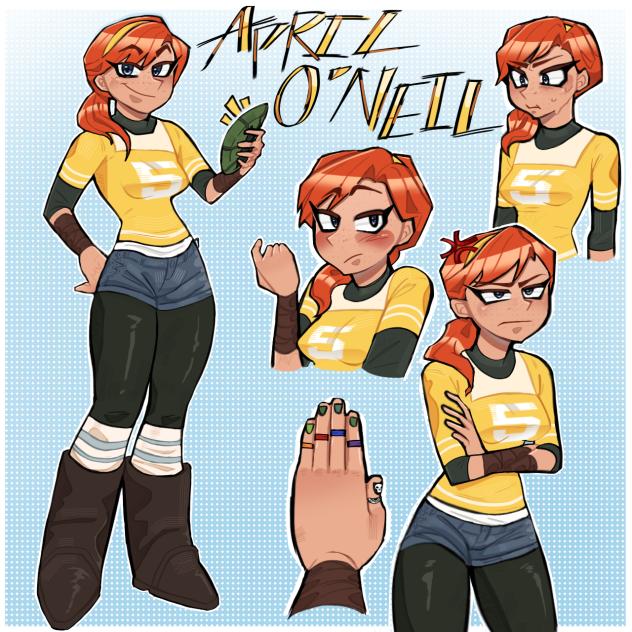 April O’Neil (2012)💛🥷