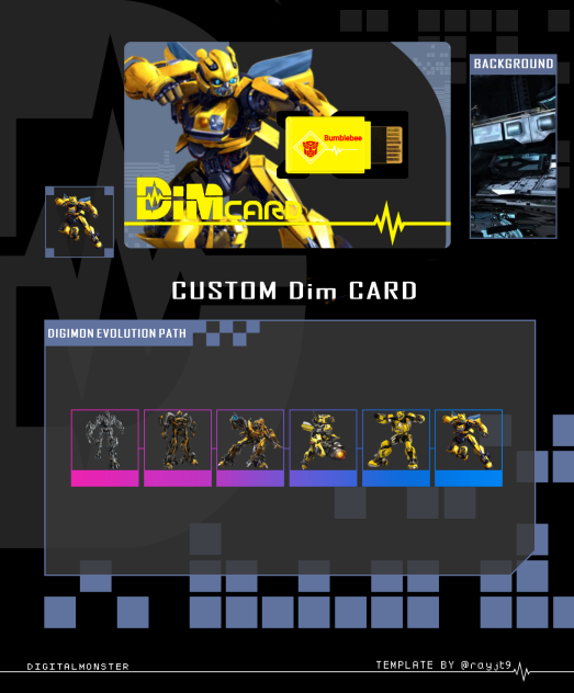 Bumblebee Custom DIM Card