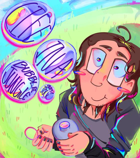 LIFE IN A BUBBLE JUNGLE