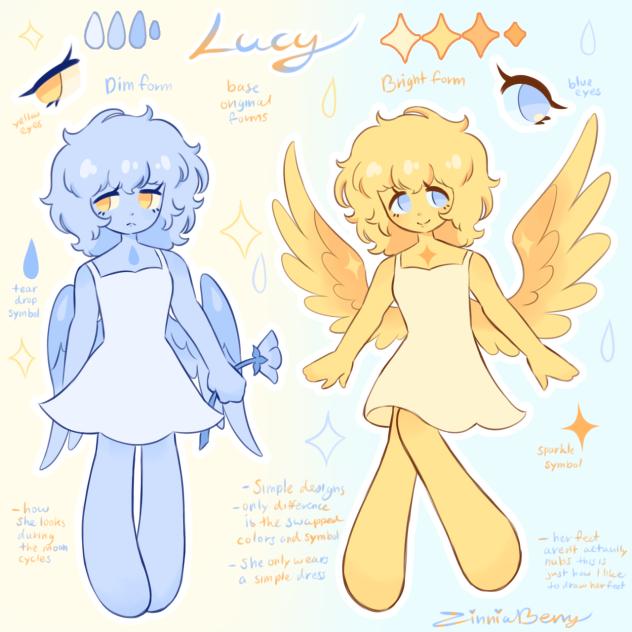 Dim and bright ref
