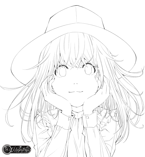 ★model A★(線画)