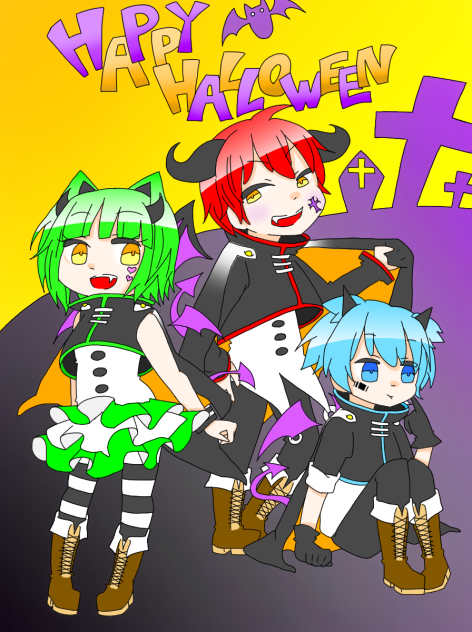暗殺教室でハロウィン