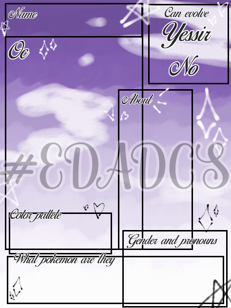 New EDAD Character Sheet!