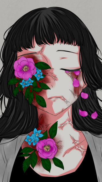 華咲く 塗り済み