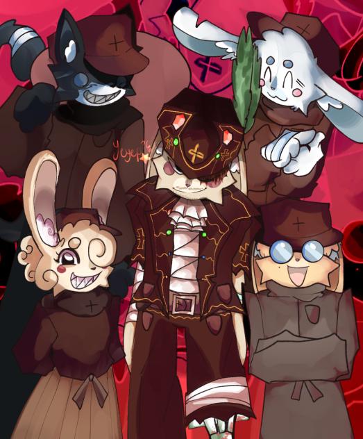 hansier, bunny cap!! ^_^