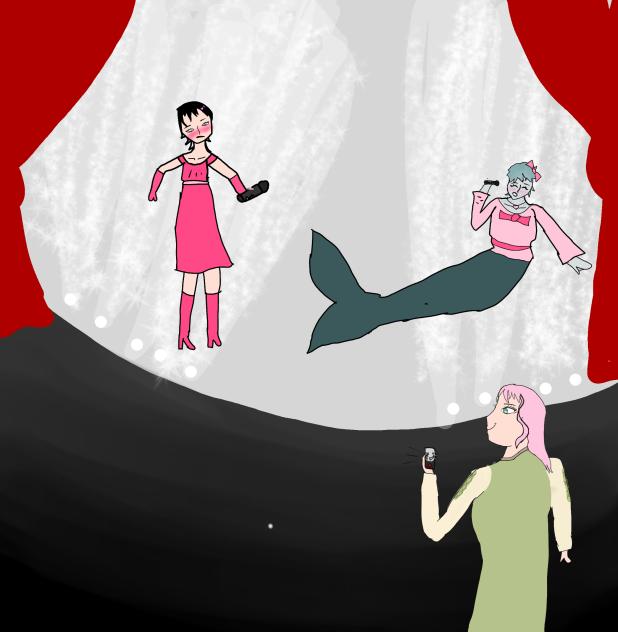fan art (love deep no way )