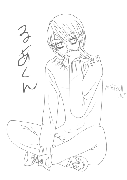 るあくん 線画