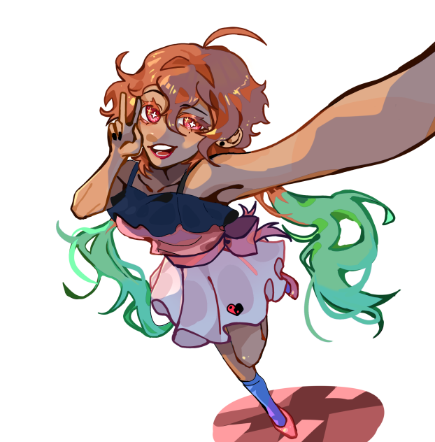 I redrew a character
