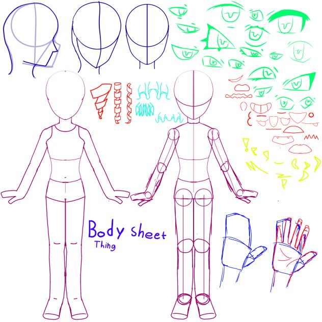 art sheet thing