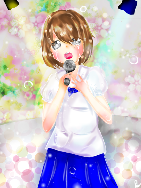 Sing girl - ibisPaint