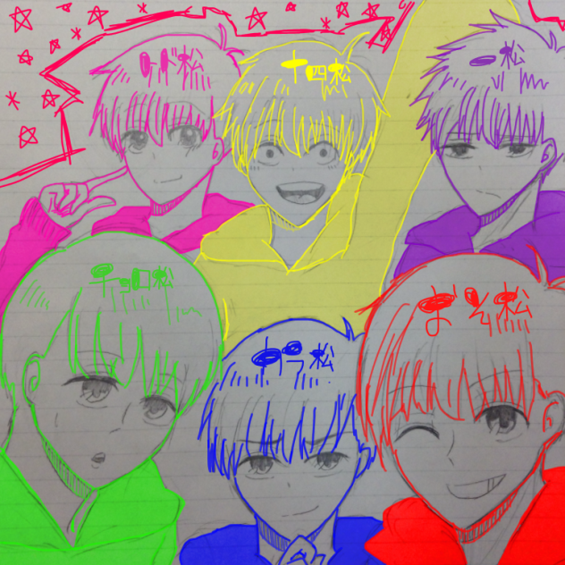 自分絵おそまつ‼︎