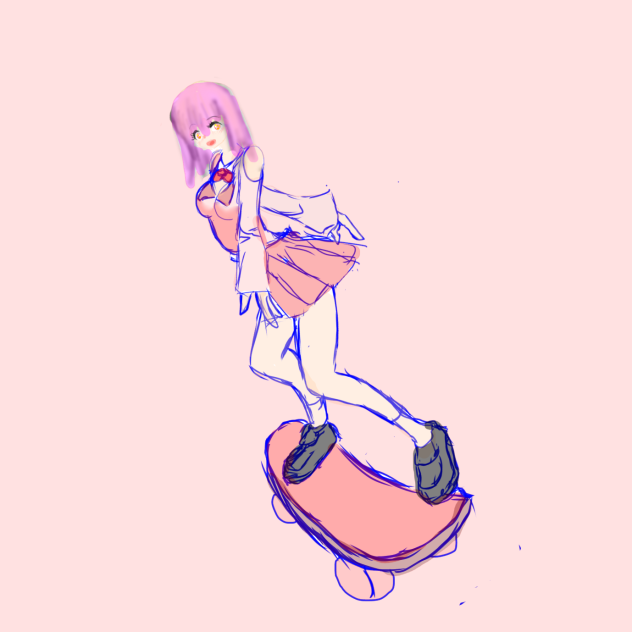 ラフ。