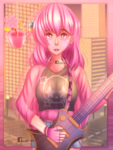 Bocchi the rock fan art