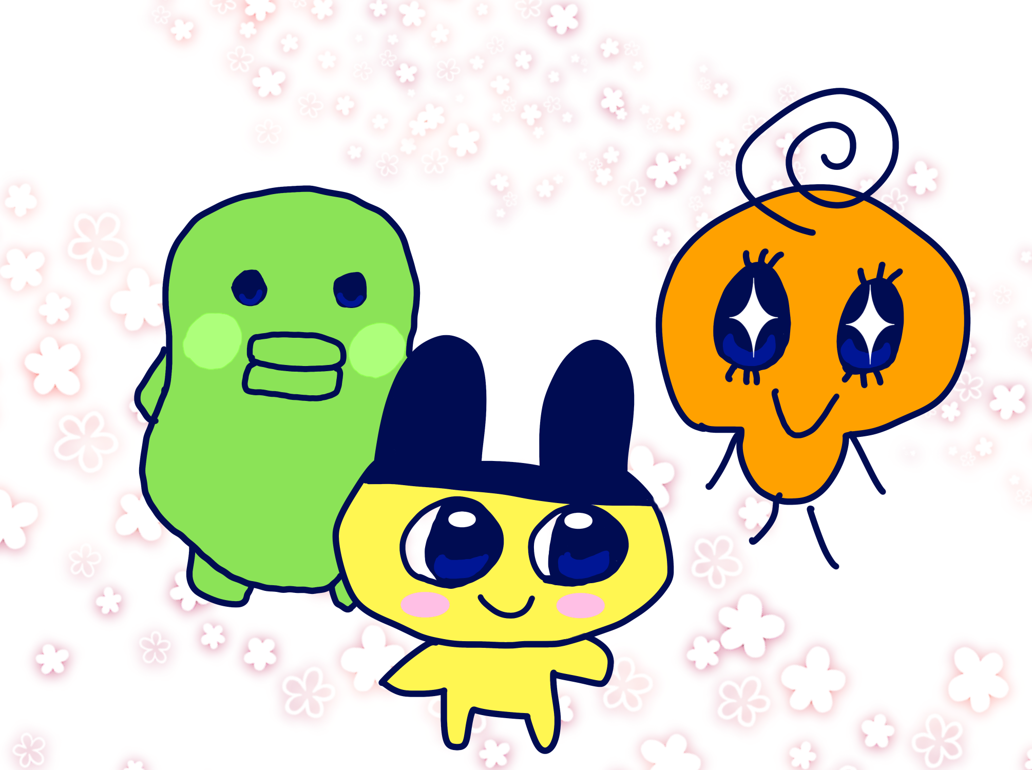 たまごっちの絵 - ibisPaint