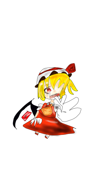 東方 フランドール キーホルダー風