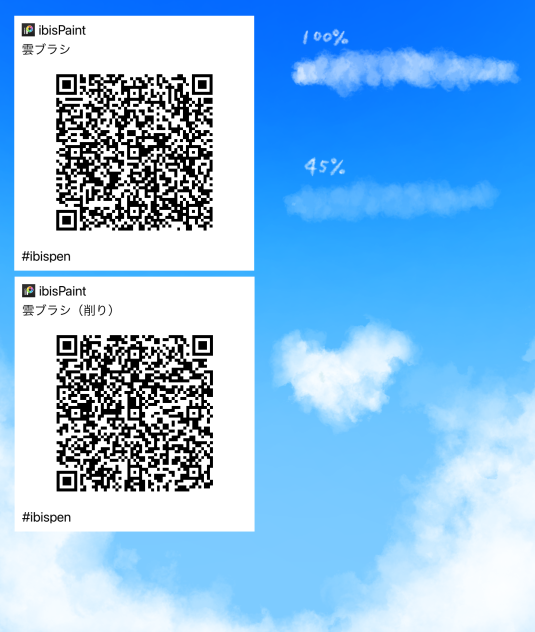 雲ブラシセット
