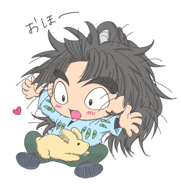 みにみにはちざえもんくん